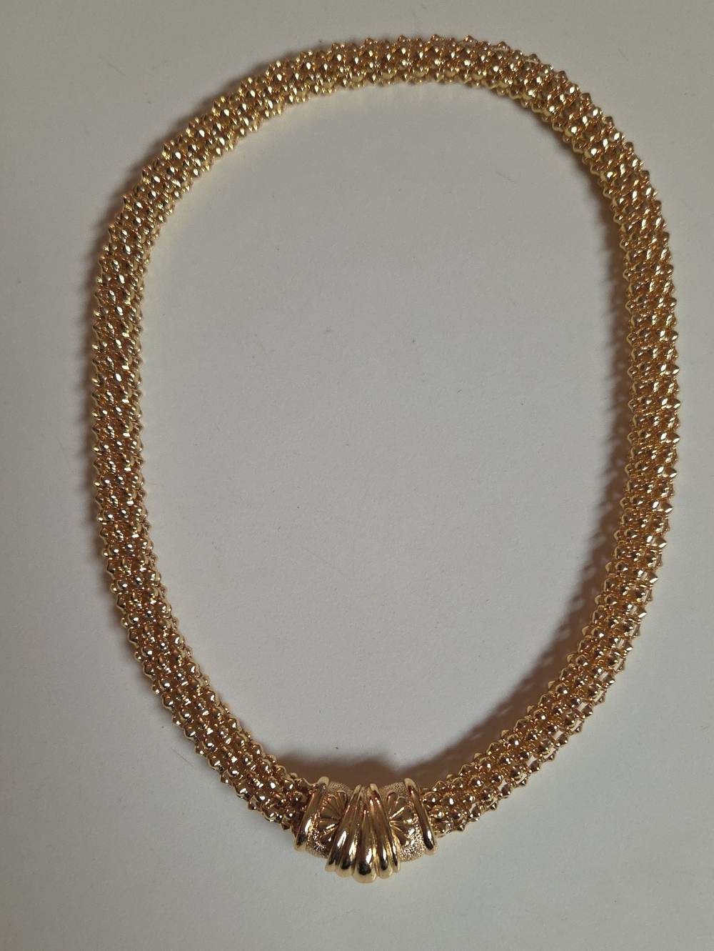 Gold Rope Chain Choker
